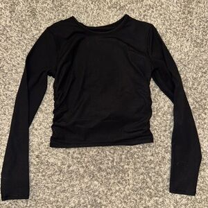 lululemon athletica Black Crop Top